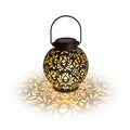 Hanging Solar Garden Light with Cut-Out Shadow Pattern, IP44