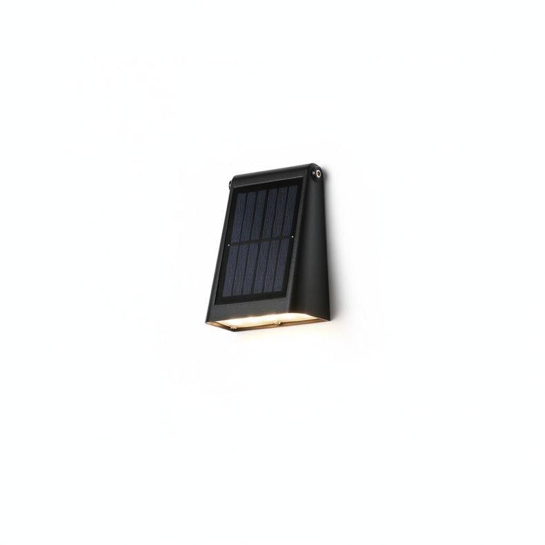 Solar Outdoor Wall Light for Garden and Facade, Three Sizes