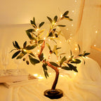 Olive Tree LED Table Lamp with Bendable Branches