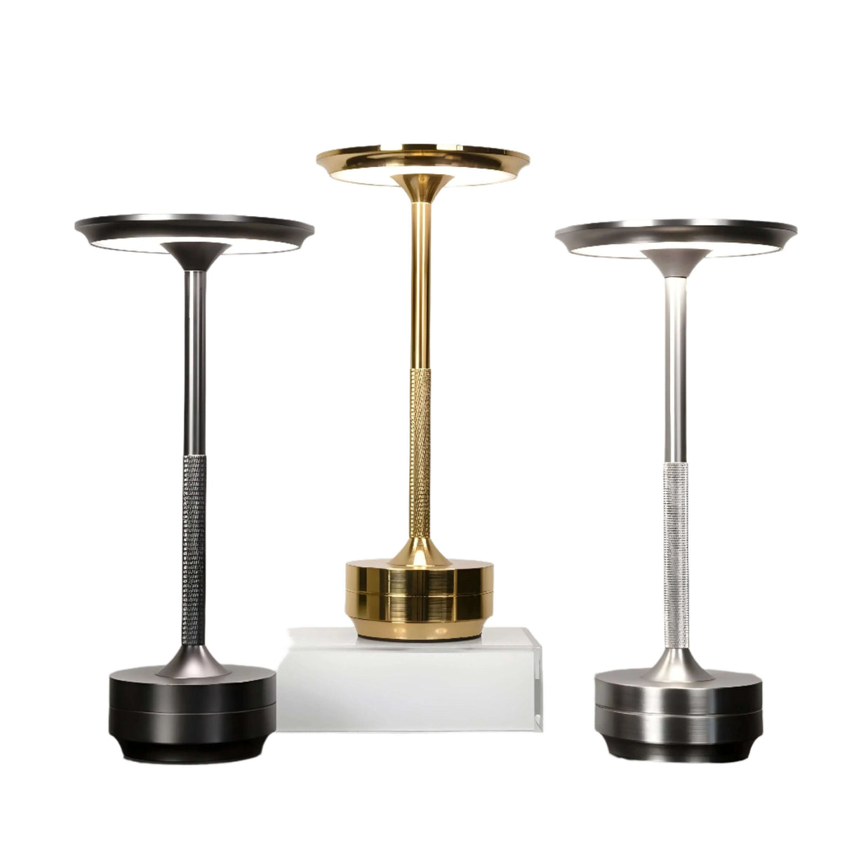 Cordless Table Lamp with Touch Dimmer, Up to 10 Hours