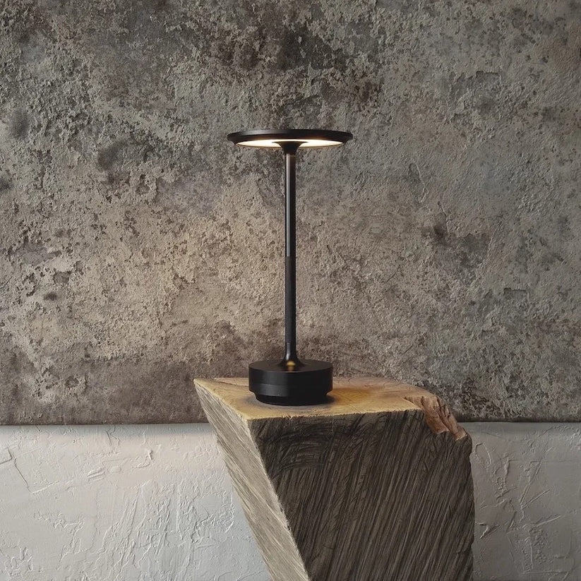 Minimalist Cordless Table Lamp with Touch Dimming