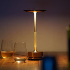 Minimalist Cordless Table Lamp with Touch Dimming