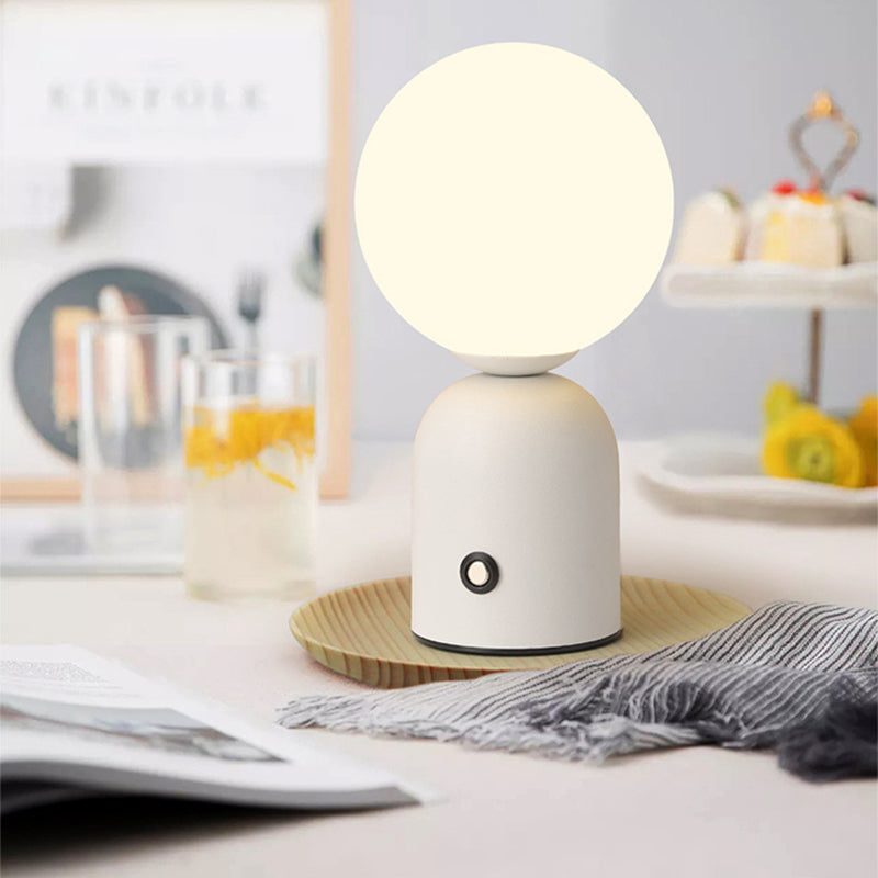 Minimalist USB Table Lamp with Stepless Dimming, 200lm