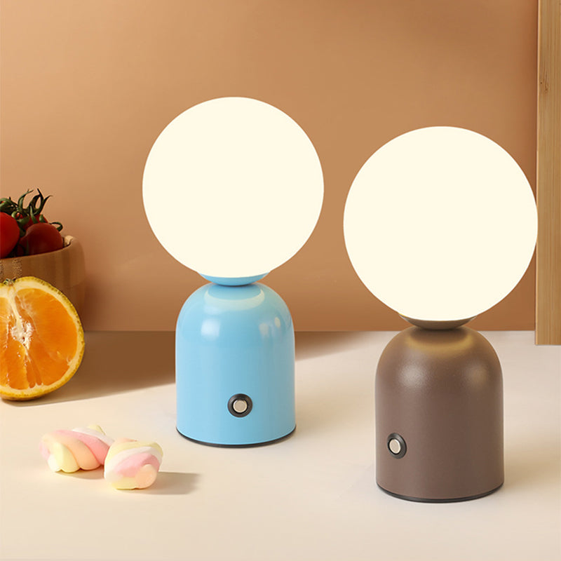 Minimalist USB Table Lamp with Stepless Dimming, 200lm