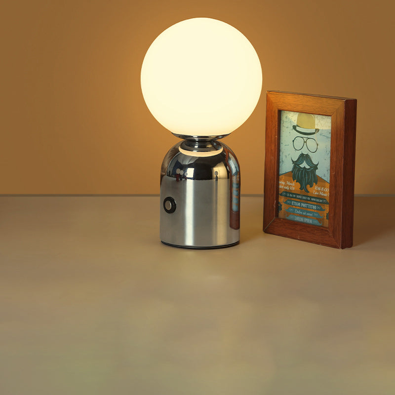 Minimalist USB Table Lamp with Stepless Dimming, 200lm