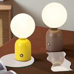 Minimalist USB Table Lamp with Stepless Dimming, 200lm