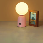 Minimalist USB Table Lamp with Stepless Dimming, 200lm