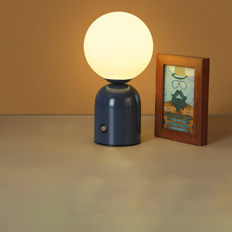 Minimalist USB Table Lamp with Stepless Dimming, 200lm