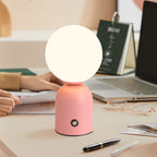 Minimalist USB Table Lamp with Stepless Dimming, 200lm