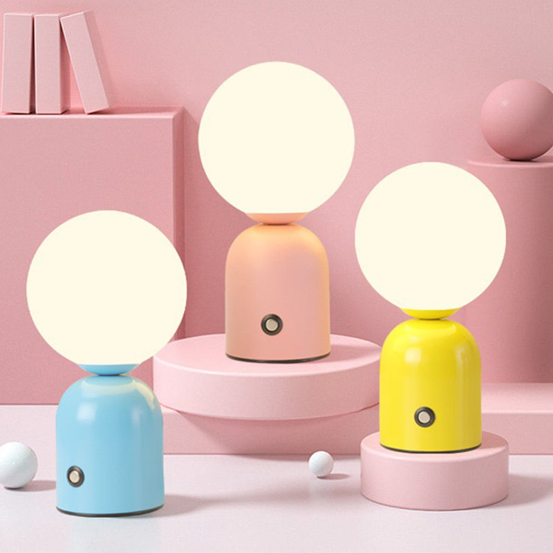 Minimalist USB Table Lamp with Stepless Dimming, 200lm