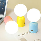 Minimalist USB Table Lamp with Stepless Dimming, 200lm