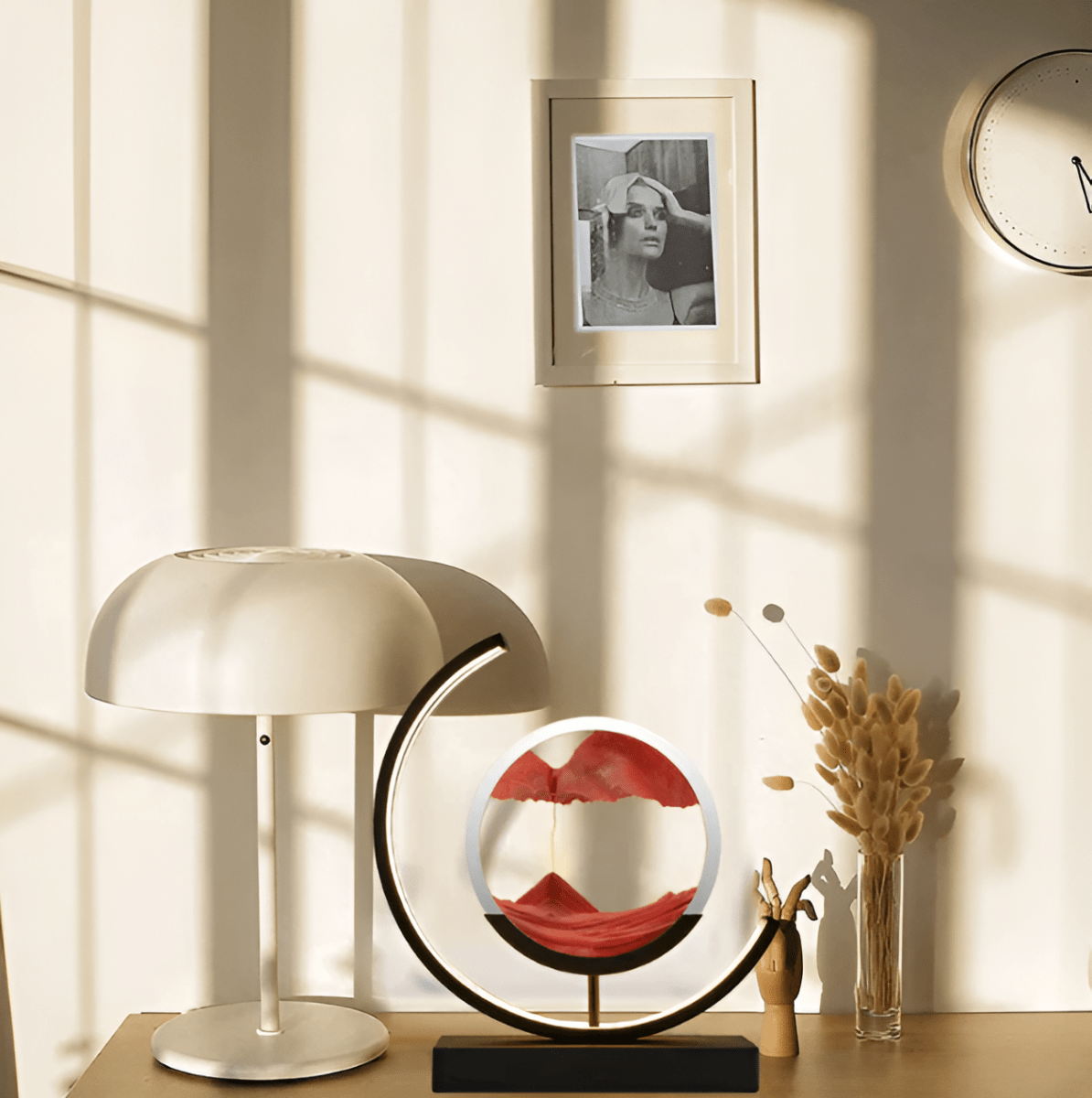 Moving Sand Table Lamp with Backlight, Remote and App Control