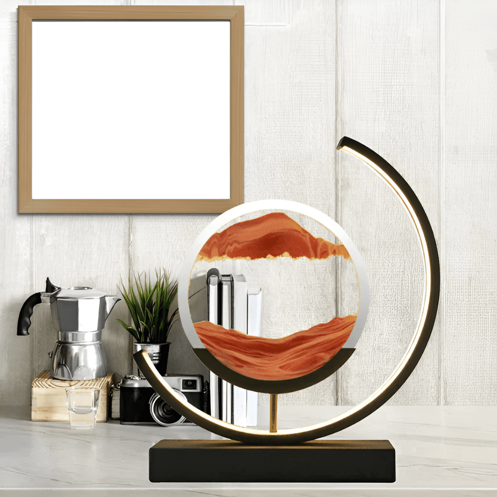 Moving Sand Table Lamp with Backlight, Remote and App Control