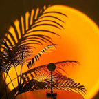 Sunset Projector Table Lamp with 360-Degree Rotating Head