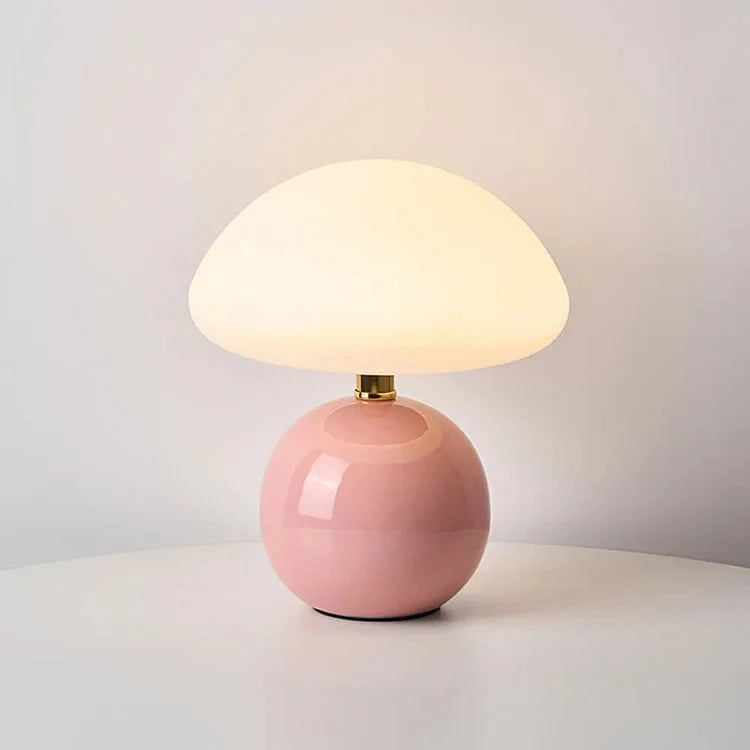 Retro Mushroom Table Lamp with 3 Colour Light Modes