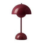 Cordless Scandi Dome Table Lamp with Touch Dimmer