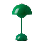Cordless Scandi Dome Table Lamp with Touch Dimmer