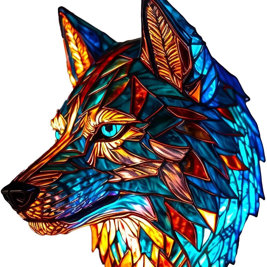 Stained Glass Effect Animal Table Lamp, USB, 12 Designs