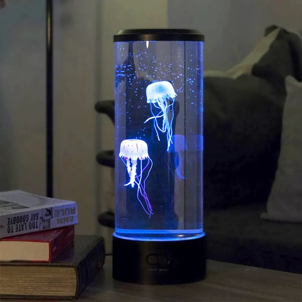 Colour-Changing Jellyfish Table Lamp with USB Power