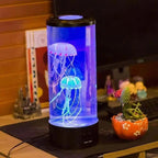 Colour Changing Jellyfish Table Lamp with Remote, USB