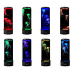 Colour Changing Jellyfish Table Lamp with Remote, USB