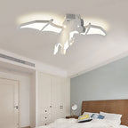 Dragon Shaped Kids Flush Mount Ceiling Light, LED
