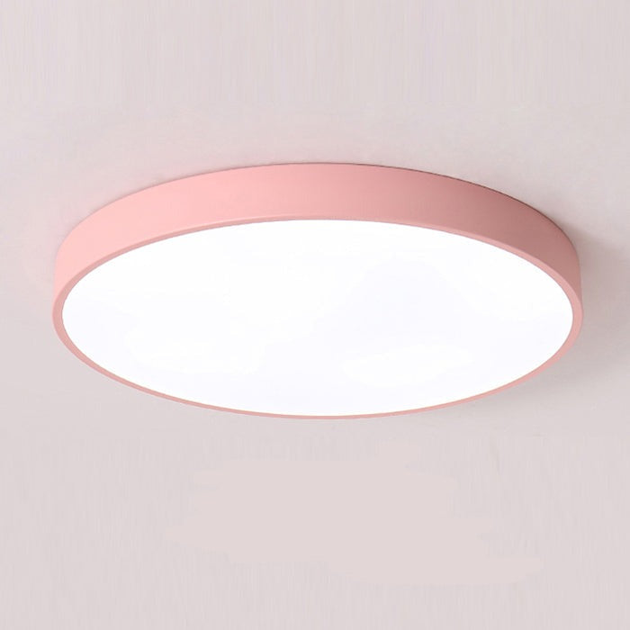 Round LED Flush Ceiling Light with Matt Acrylic Diffuser