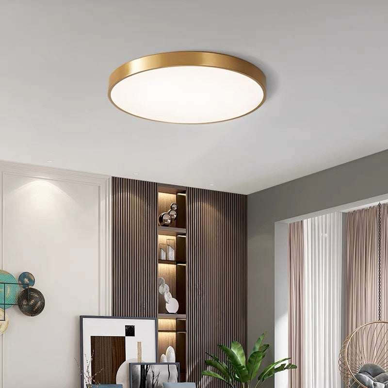 Round LED Flush Ceiling Light with Matt Acrylic Diffuser