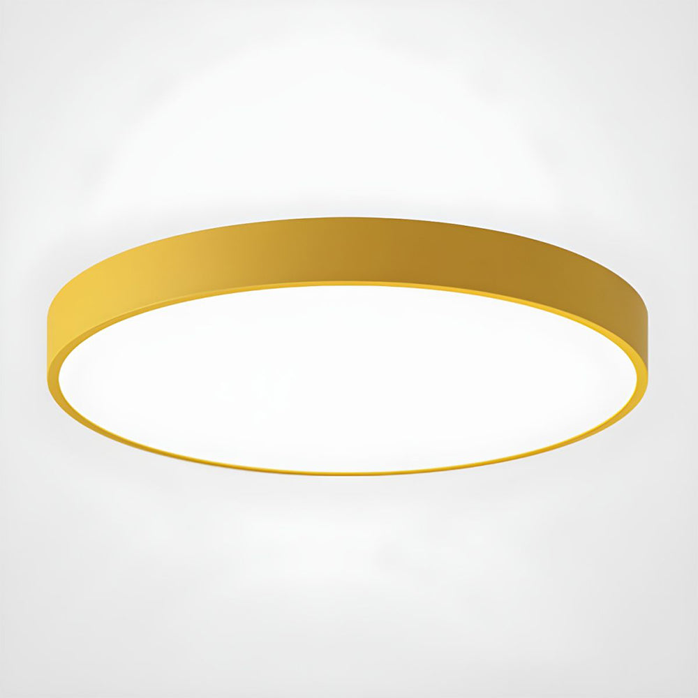 Round LED Flush Ceiling Light with Matt Acrylic Diffuser