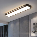 Scandi Rectangular LED Ceiling Light, 3 Colour Modes