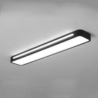 Scandi Rectangular LED Ceiling Light, 3 Colour Modes