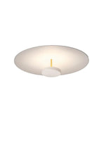 Minimalist Halo Ceiling Light with Indirect LED Glow