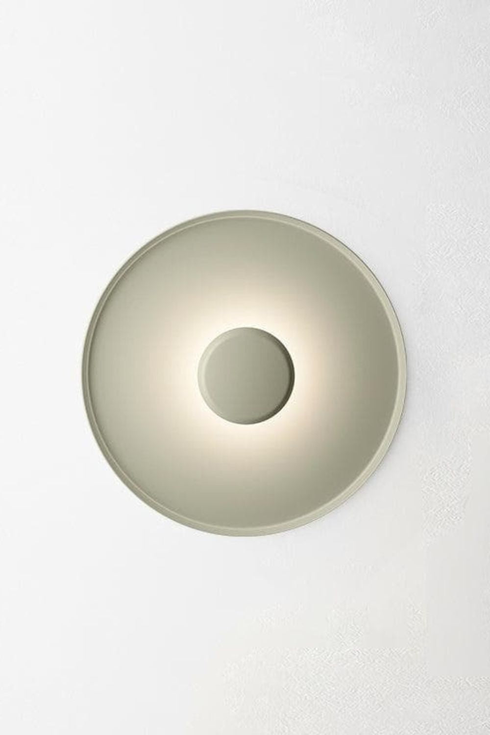 Minimalist Halo Ceiling Light with Indirect LED Glow
