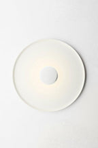 Minimalist Halo Ceiling Light with Indirect LED Glow