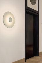 Minimalist Halo Ceiling Light with Indirect LED Glow