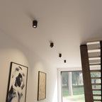 Minimalist Rotating Head Ceiling Light, 2700K, CRI 90+