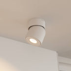 Minimalist Rotating Head Ceiling Light, 2700K, CRI 90+