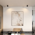 Minimalist Rotating Head Ceiling Light, 2700K, CRI 90+
