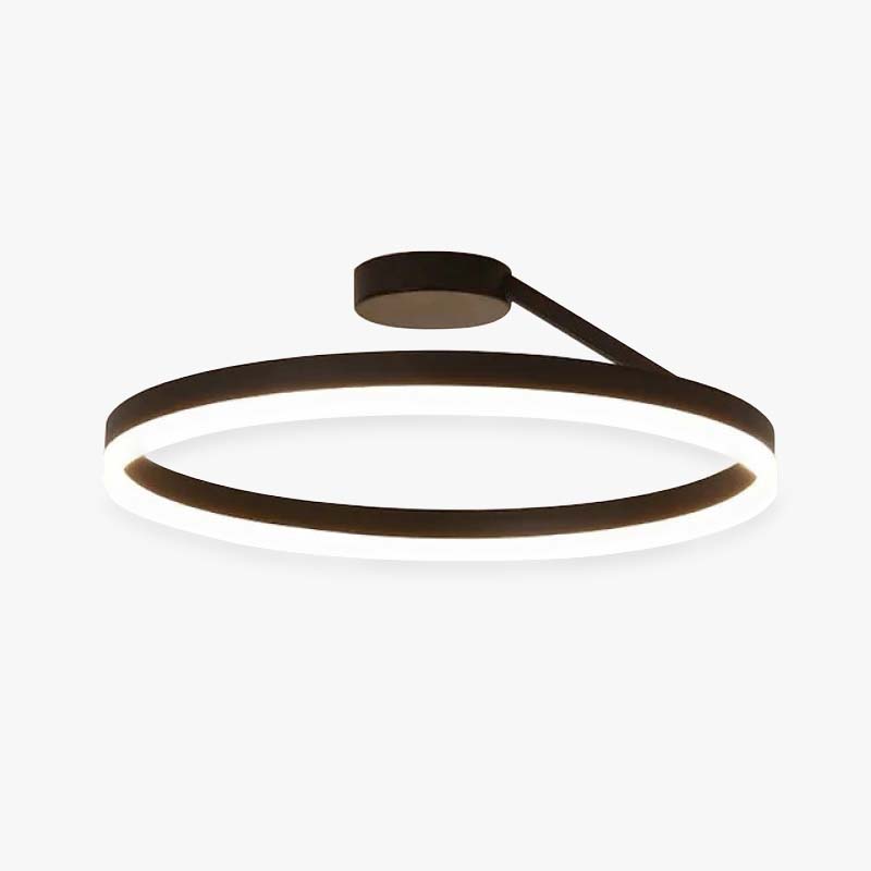 Minimalist Ring Ceiling Light with 3-Colour LED, 50 cm