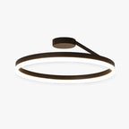 Minimalist Ring Ceiling Light with 3-Colour LED, 50 cm