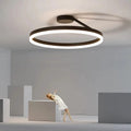 Minimalist Ring Ceiling Light with 3-Colour LED, 50 cm