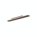 Minimalist Linear Oval LED Ceiling Light, Dimmable 1500lm