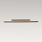 Minimalist Linear Oval LED Ceiling Light, Dimmable 1500lm