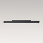 Minimalist Linear Oval LED Ceiling Light, Dimmable 1500lm