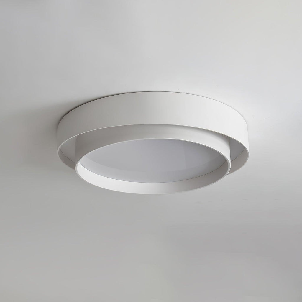 Double Ring Ceiling Light with Remote Dimming, 40 to 60 cm