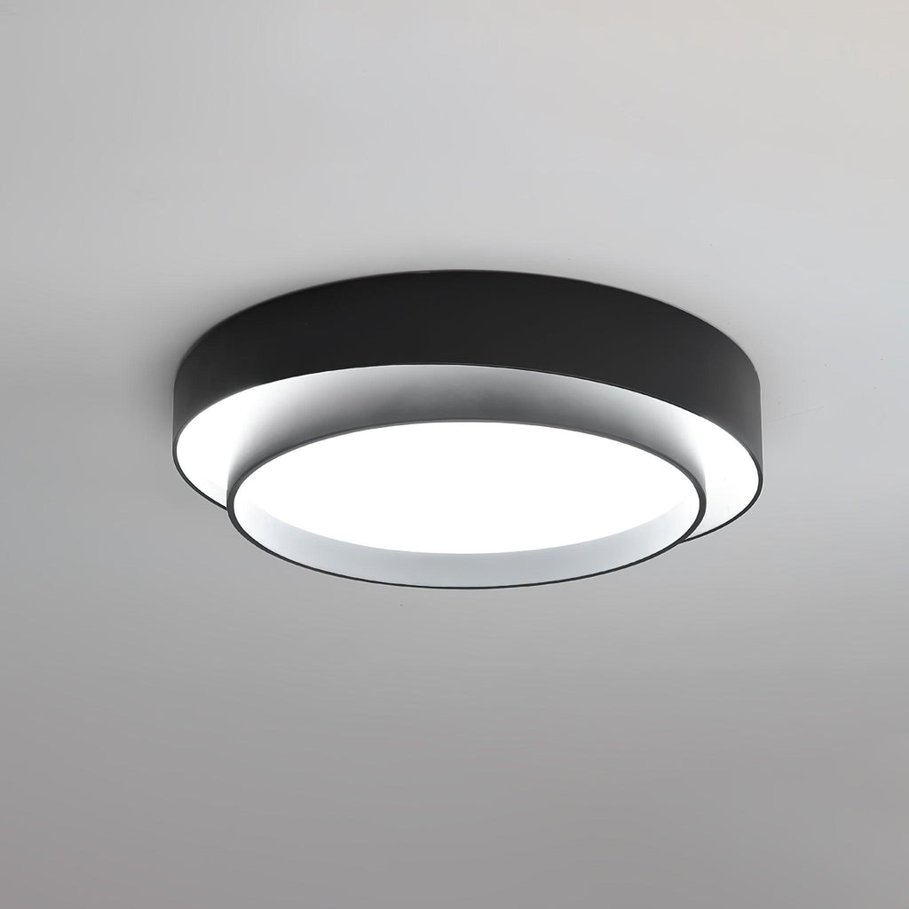 Double Ring Ceiling Light with Remote Dimming, 40 to 60 cm