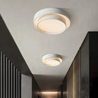 Modern Double-Ring LED Ceiling Light with 3 Colour Settings