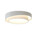 Modern Double-Ring LED Ceiling Light with 3 Colour Settings