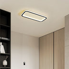 Minimalist Rectangular LED Flush Ceiling Light, 40 or 61 cm