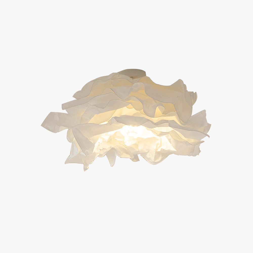 Modern Paper Flower Ceiling Light, 40 to 80 cm
